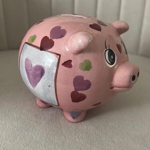 Pink Pig Piggy Bank